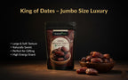 Nurture Tree Premium Dates Combo Pack – King Medjoul, Ajwa & Kalmi Dates | Ramadan Special | 100% Natural Soft & Fresh Khajoor | No Added Sugar | Healthy Dry Fruit Snack (Pack of 3 100gm)