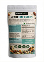 Nurture Tree Mixed Dry Fruits – 11 Superfoods in 1 Nut Mix with Seeds 200g - Strawberry, Goji Berry, Blueberry, Munakka Raisins, Almonds, Cashews, Cranberries, Watermelon Seeds, Pumpkin, Flax & Sunflower
