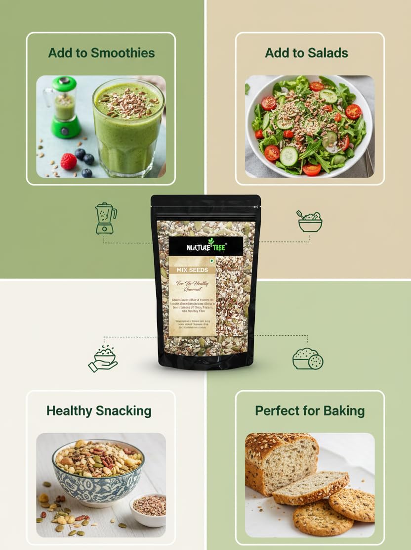 Nurture Tree 5 - in - 1 Raw Mixed Seeds - Nurture Tree