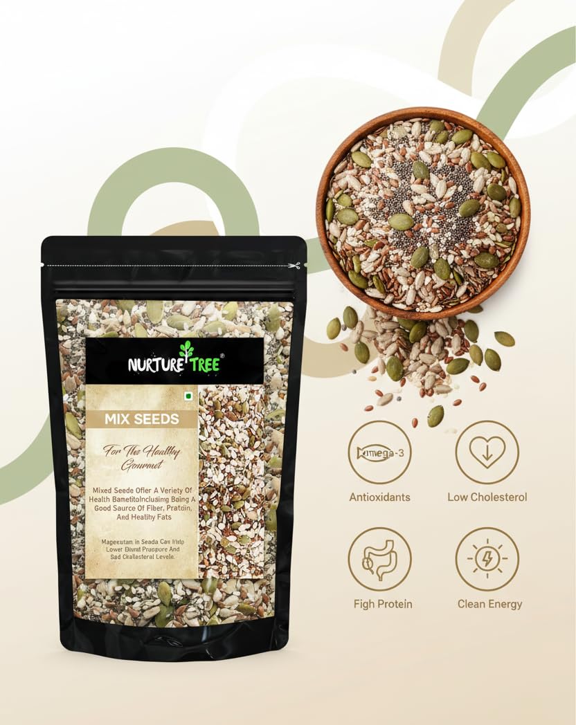 Nurture Tree 5 - in - 1 Raw Mixed Seeds - Nurture Tree