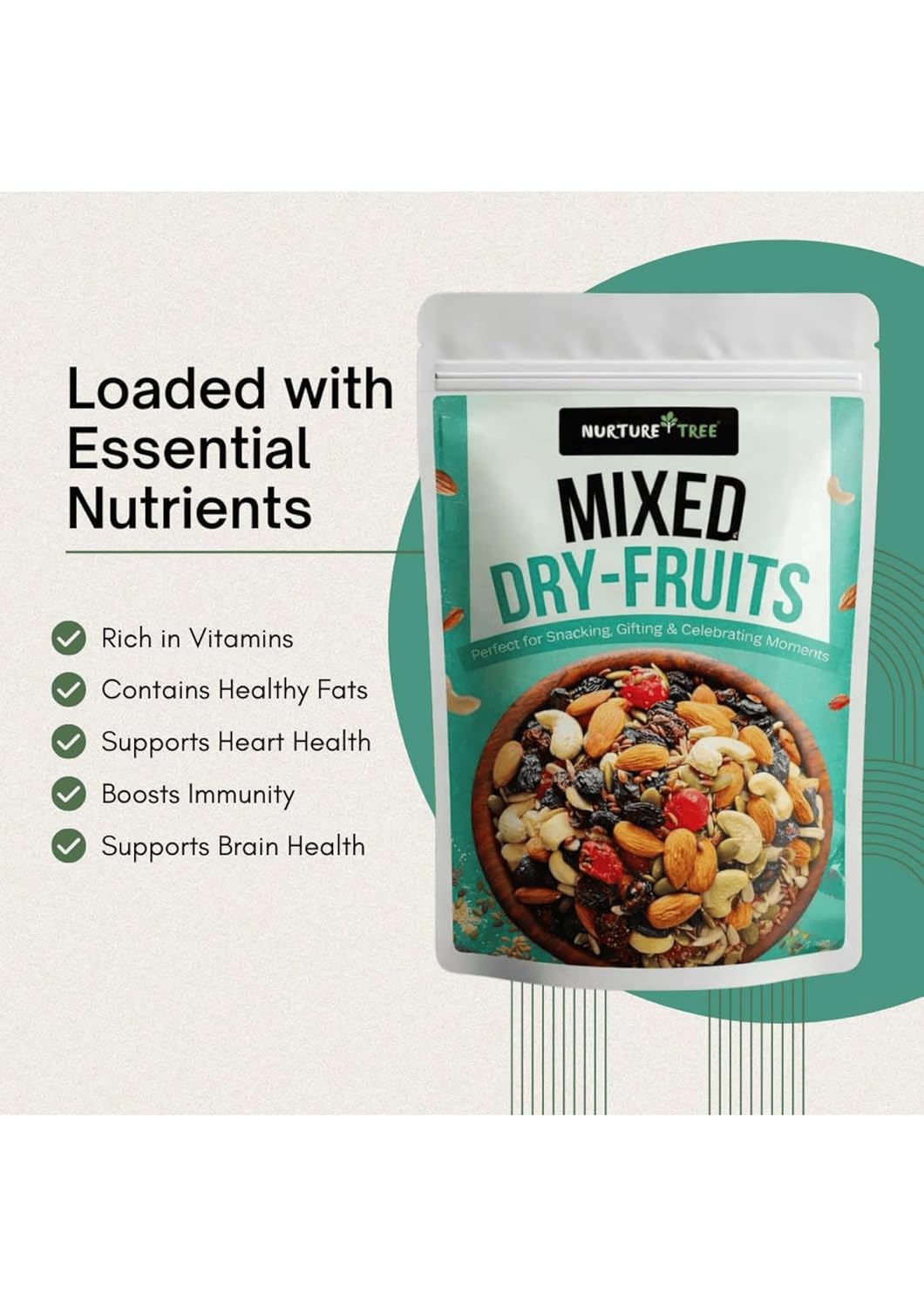 Nurture Tree Mixed Dry Fruits - Nurture Tree