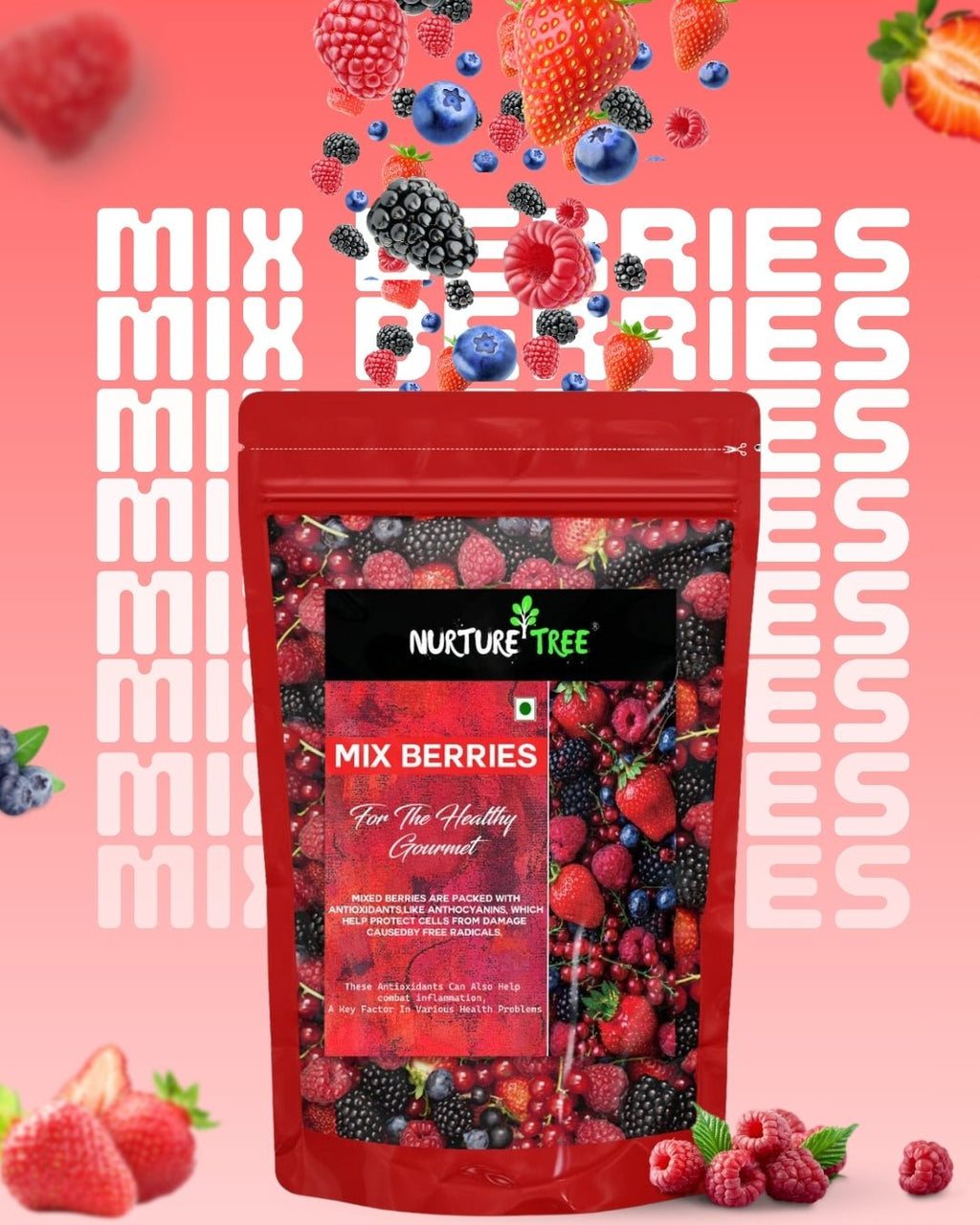 Nurture Tree Premium 3 - in - 1 Mixed Berries - Nurture Tree