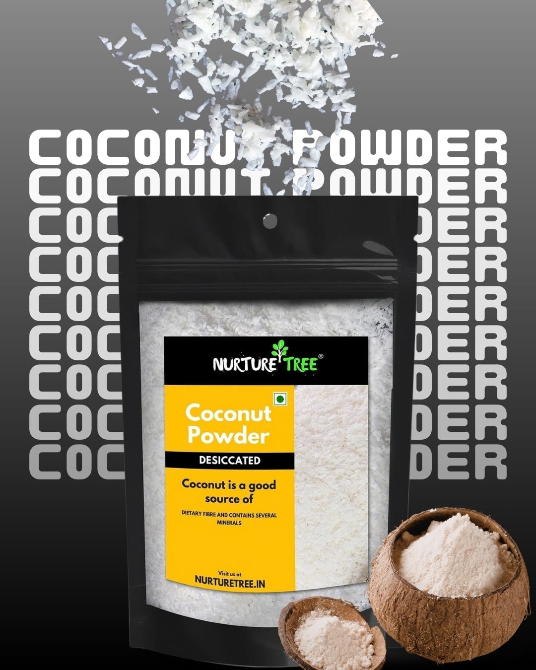 Nurture Tree Premium Desiccated Coconut Powder - Nurture Tree