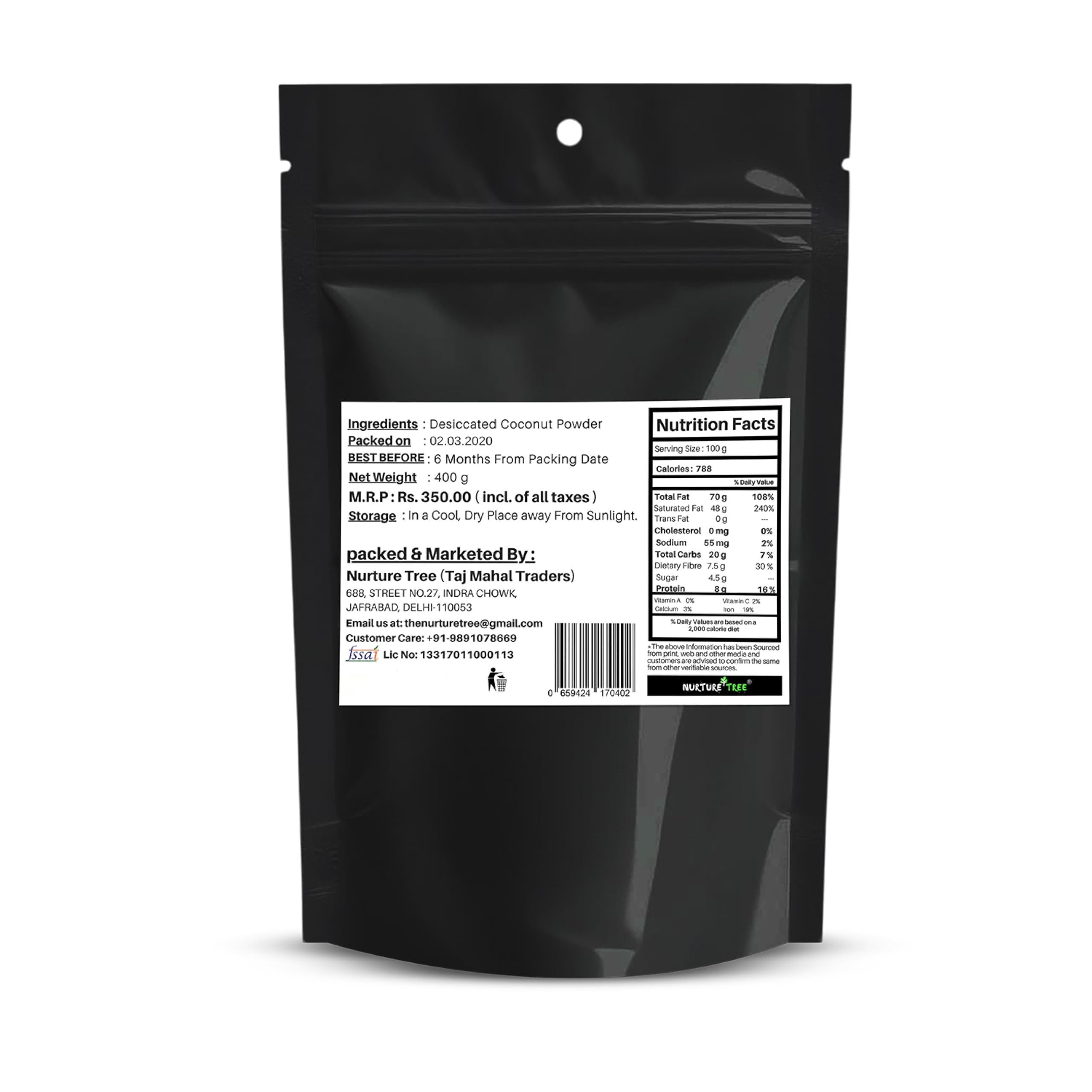 Nurture Tree Premium Desiccated Coconut Powder - Nurture Tree