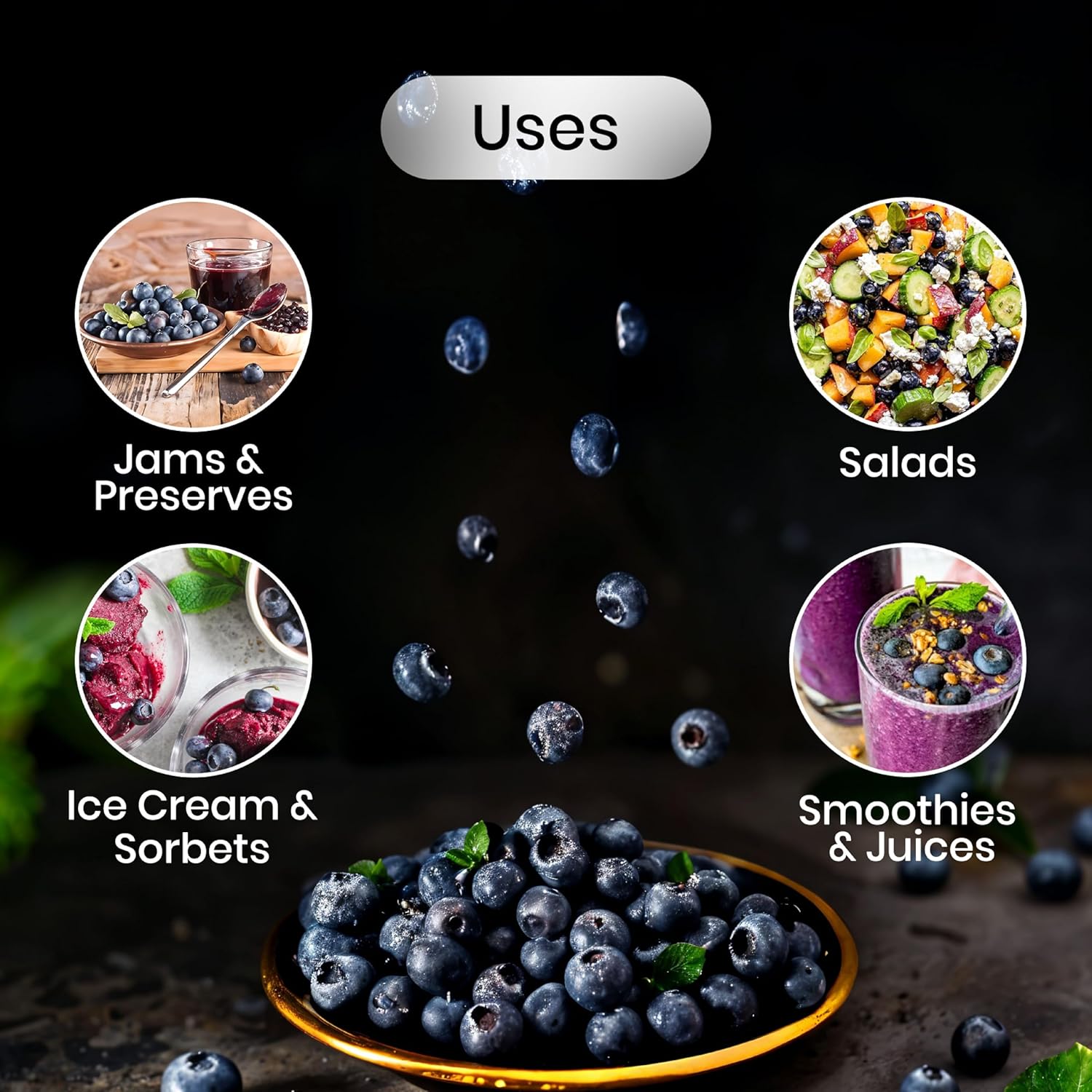 Nurture Tree Premium Dried Blueberries - Nurture Tree