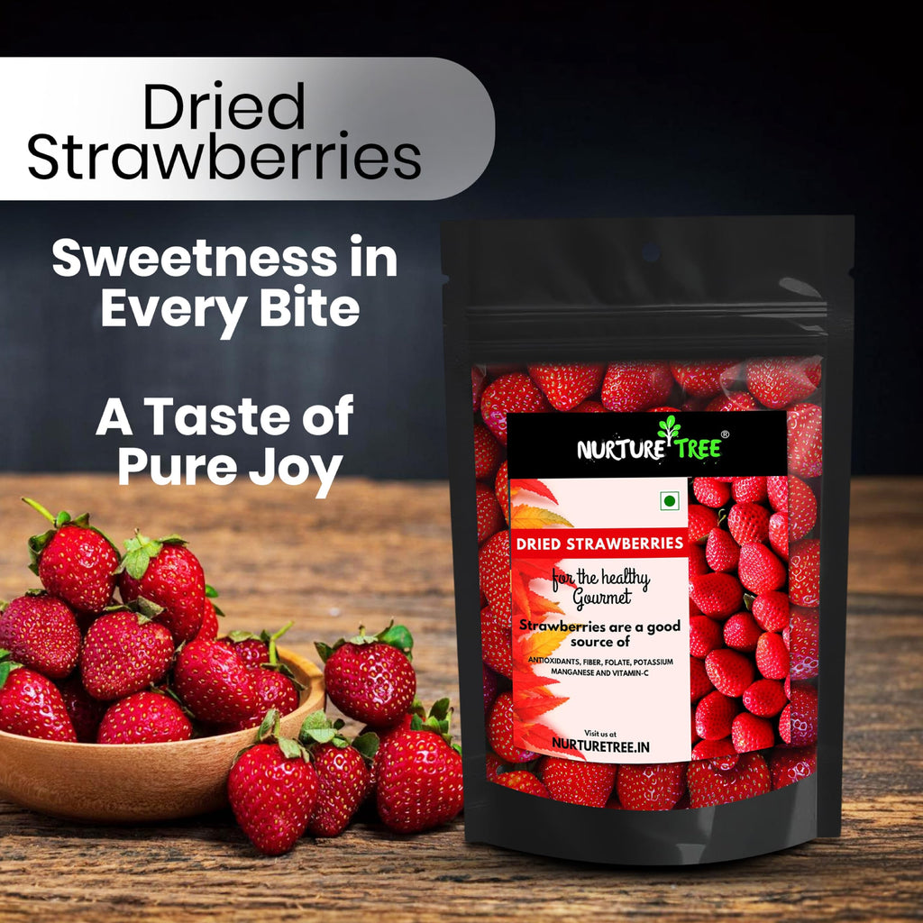 Nurture Tree Premium Dried Strawberries - Nurture Tree