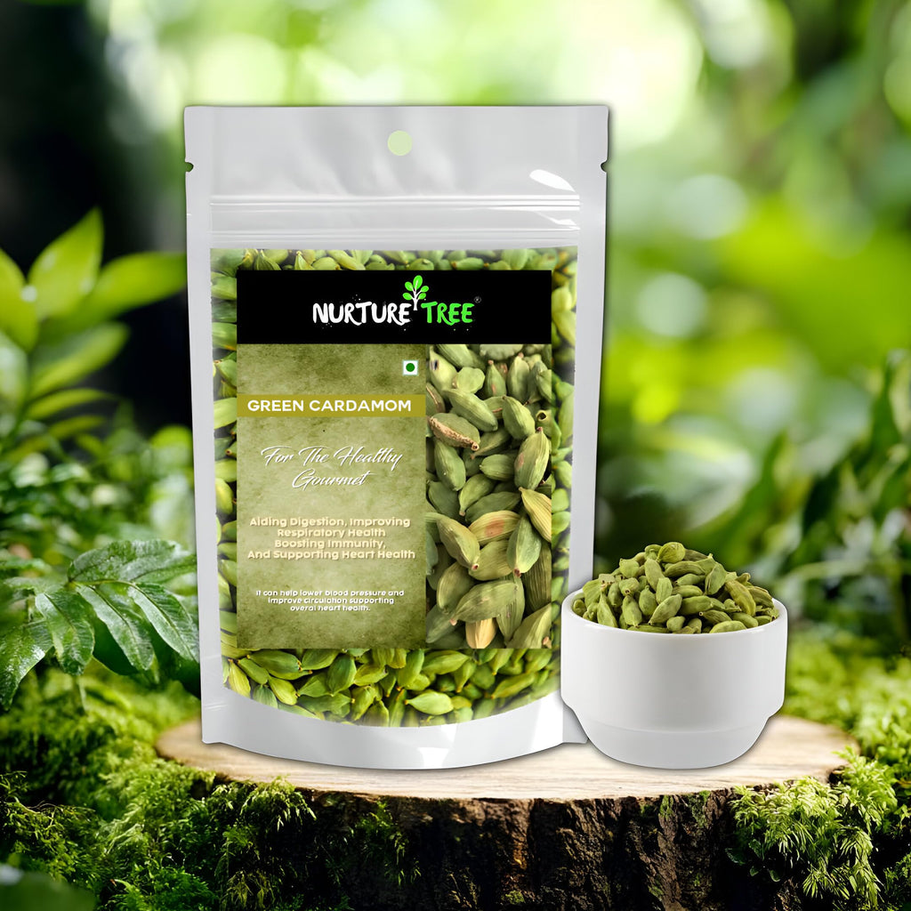 Nurture Tree Premium Green Cardamom (50g) - Nurture Tree