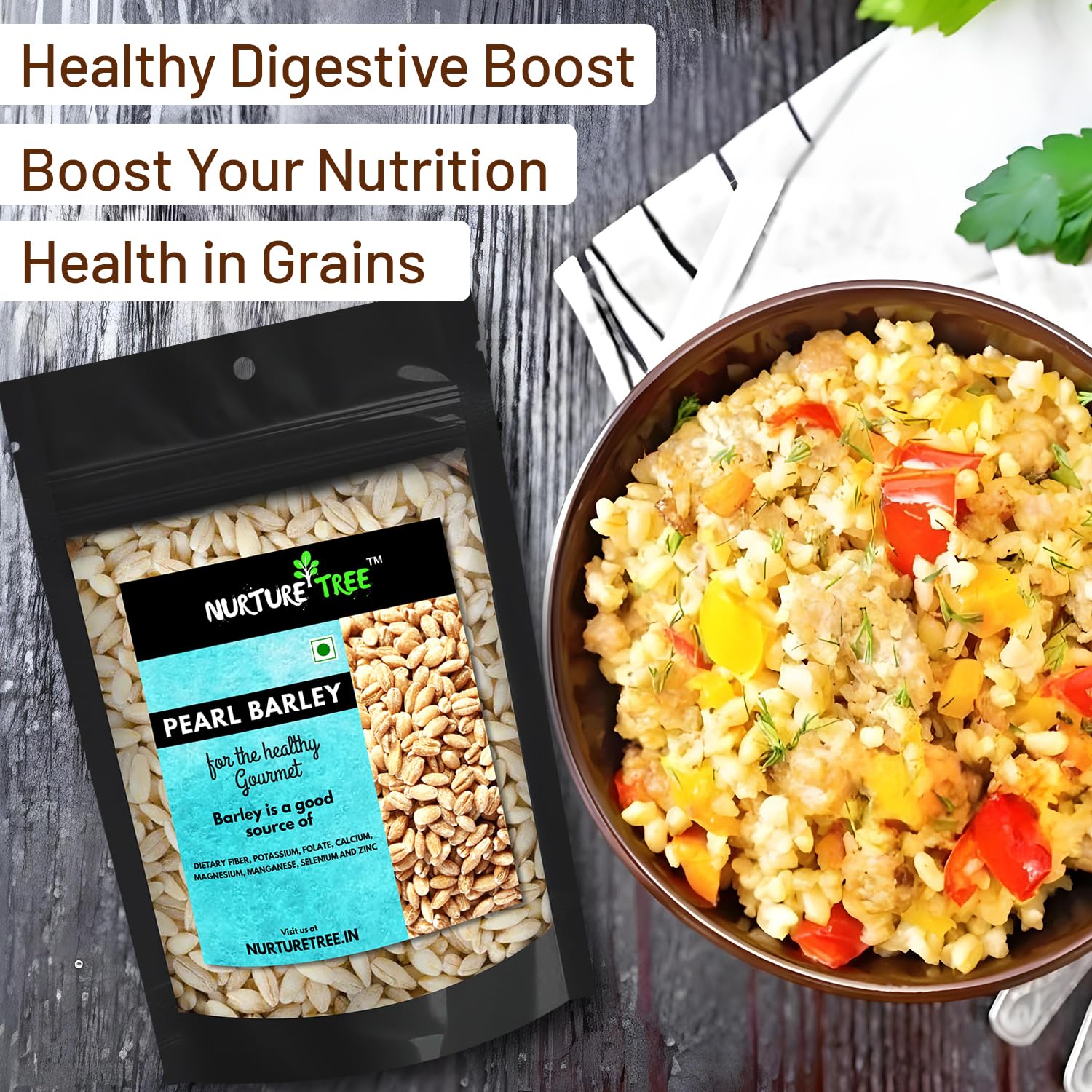 Nurture Tree Premium Pearl Barley - Nurture Tree