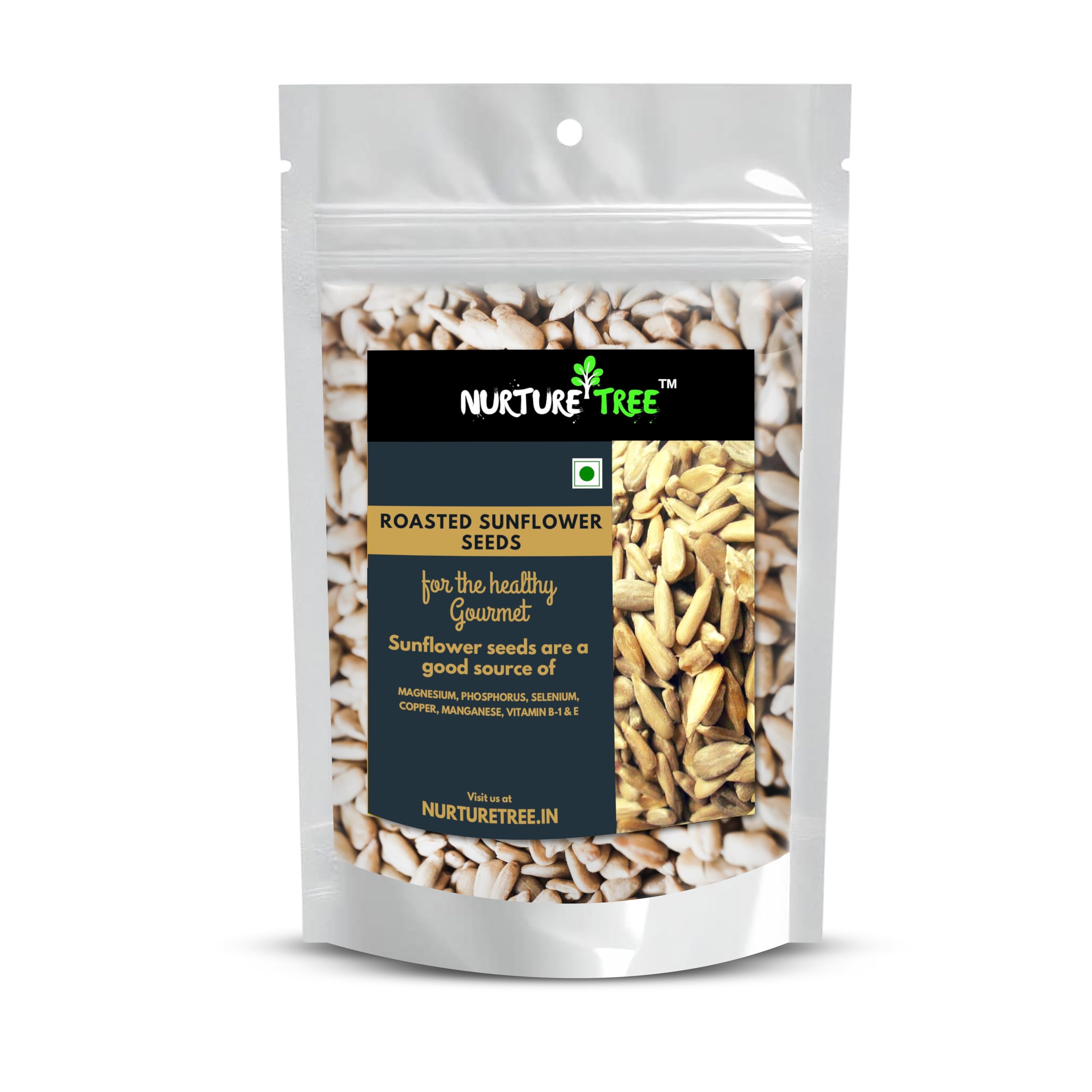 Nurture Tree Premium Raw Sunflower Seeds | High Fibre & Protein Healthy Snacks - Nurture Tree