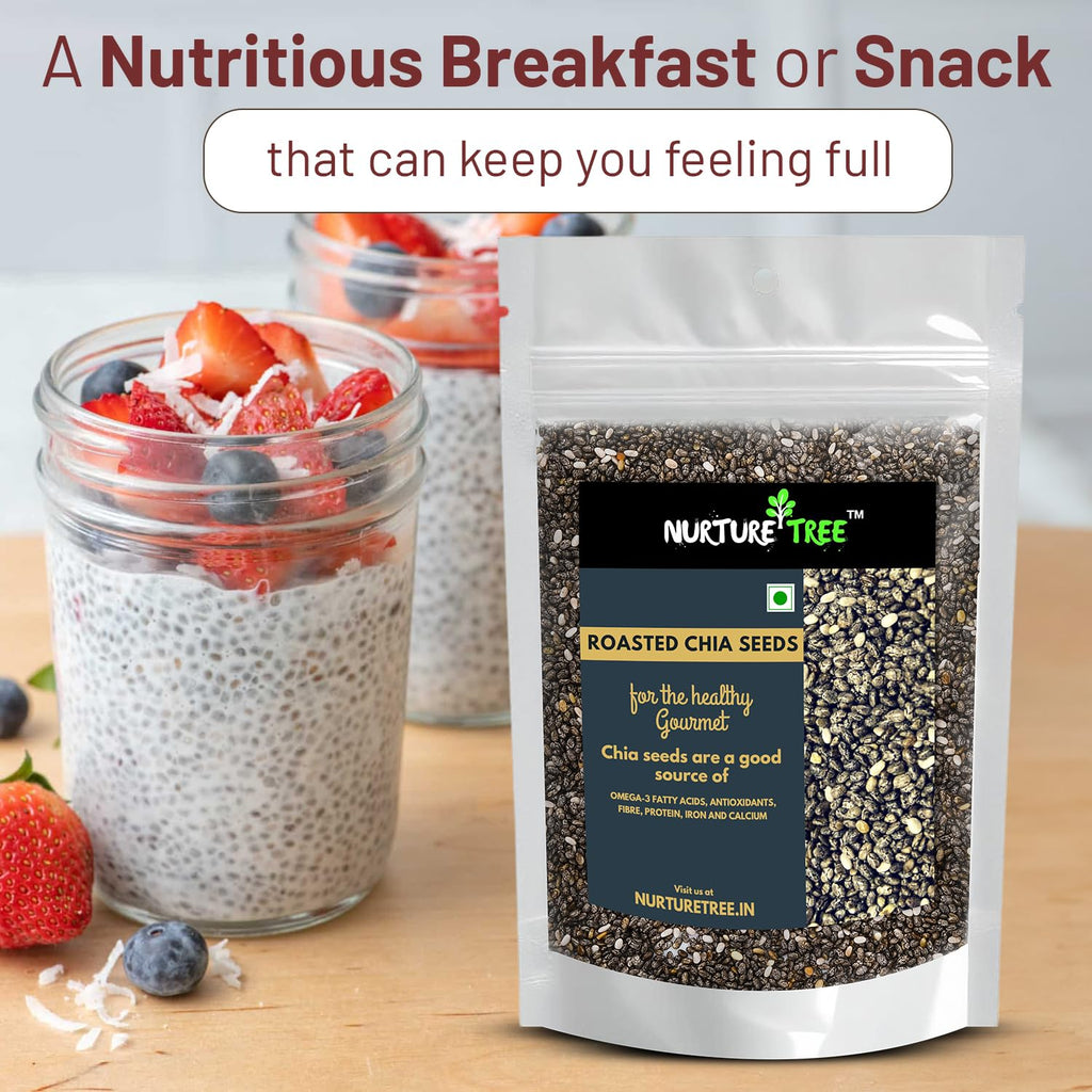Nurture Tree Premium Roasted Chia Seeds - Nurture Tree