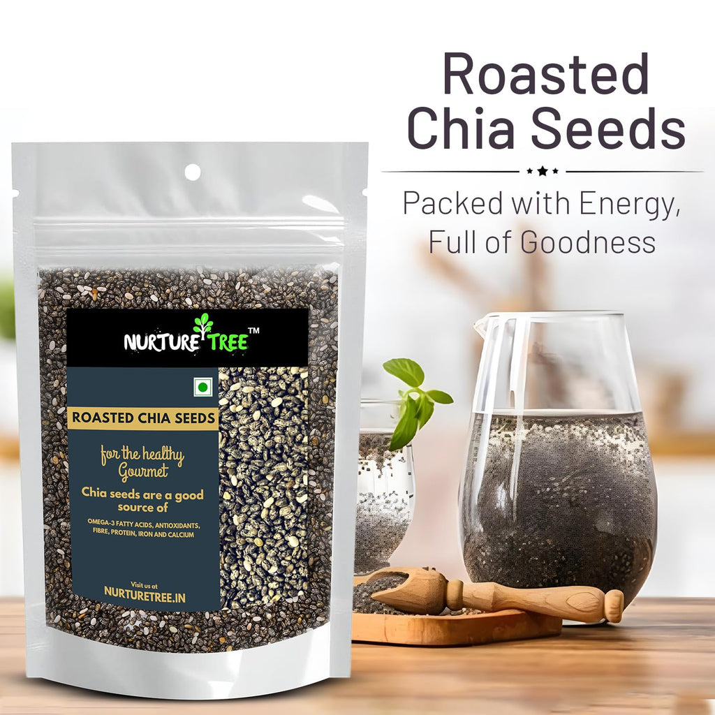 Nurture Tree Premium Roasted Chia Seeds - Nurture Tree
