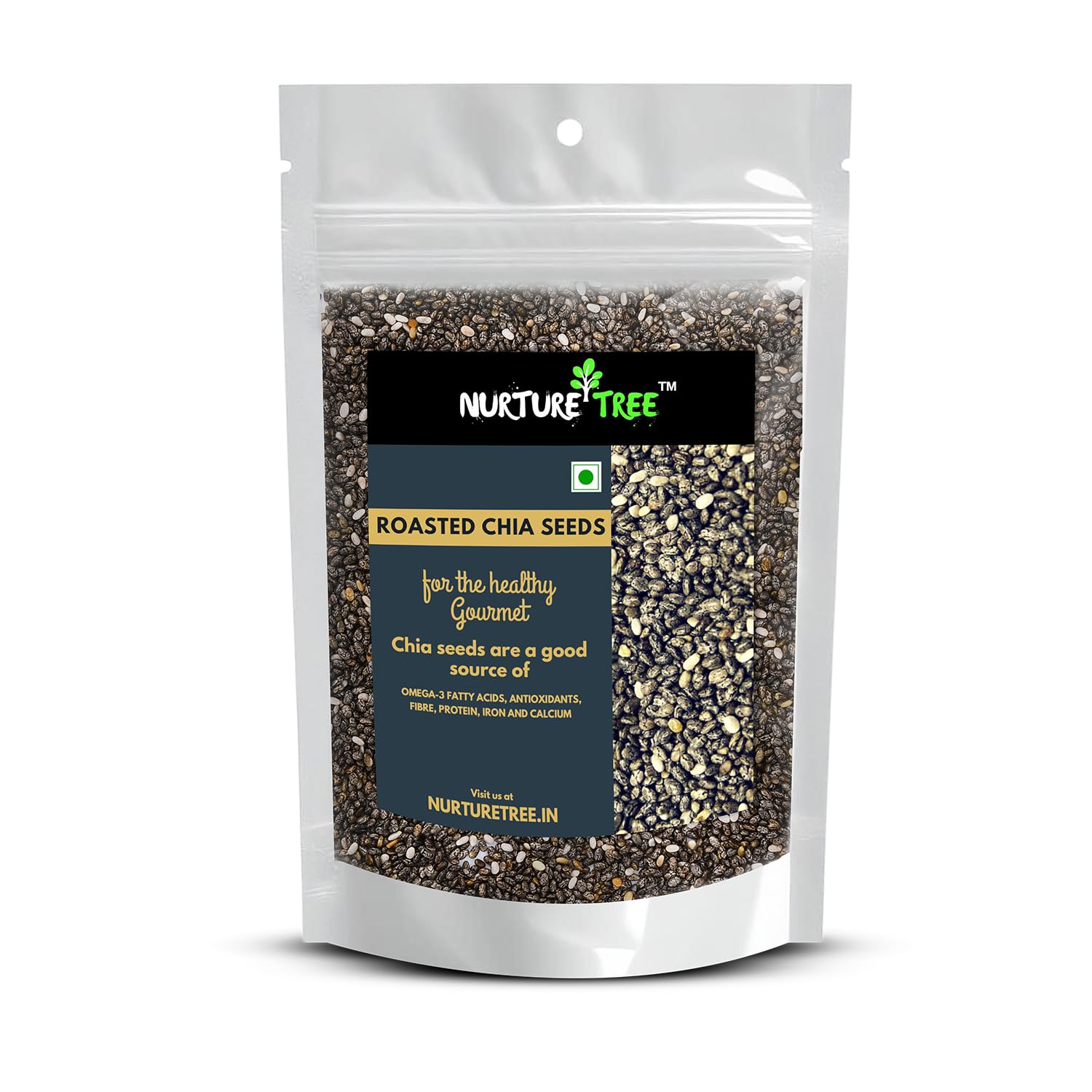 Nurture Tree Premium Roasted Chia Seeds - Nurture Tree