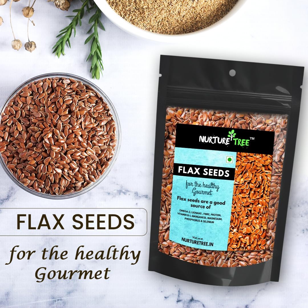 Nurture Tree Premium Roasted Flax Seeds - Nurture Tree