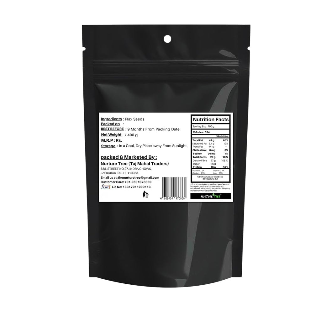 Nurture Tree Premium Roasted Flax Seeds - Nurture Tree