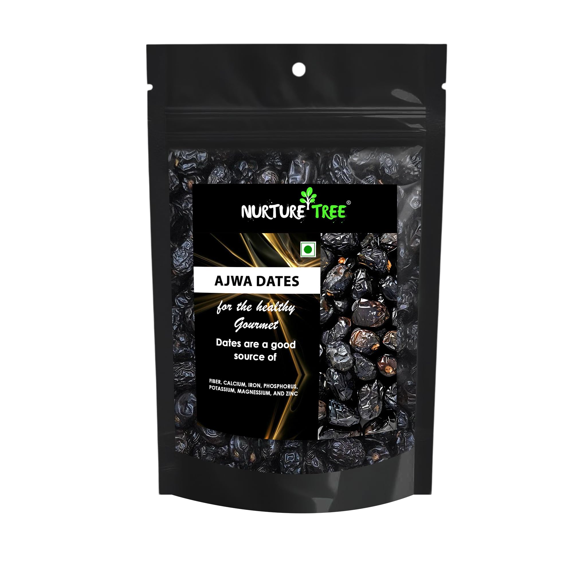 Nurture Tree Premium Saudi Ajwa Dates | Soft & Delicious Arabian Dates - Nurture Tree