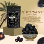 Nurture Tree Premium Saudi Ajwa Dates | Soft & Delicious Arabian Dates - Nurture Tree