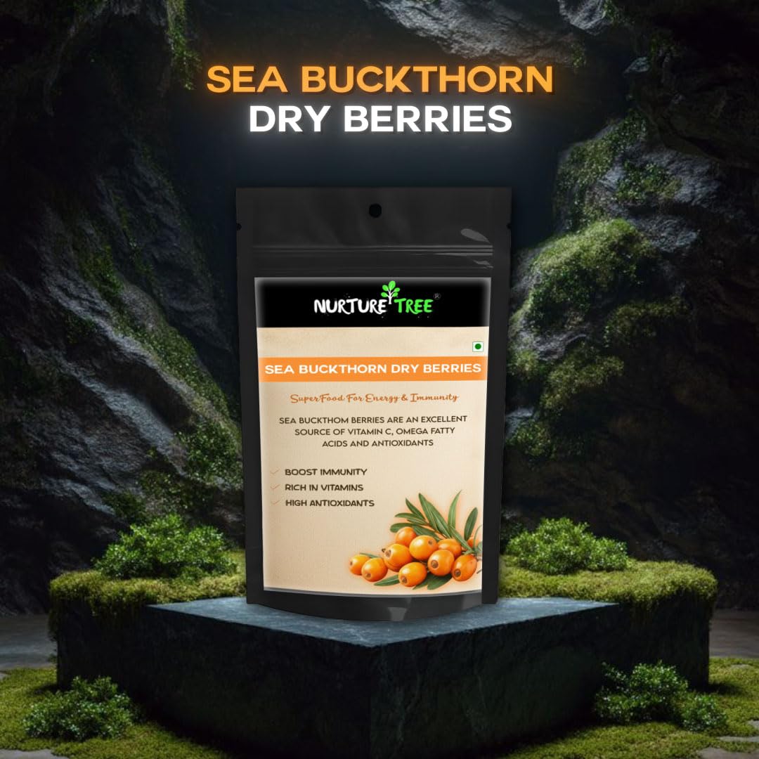Nurture Tree Premium Sea Buckthorn Dried Berries - Nurture Tree