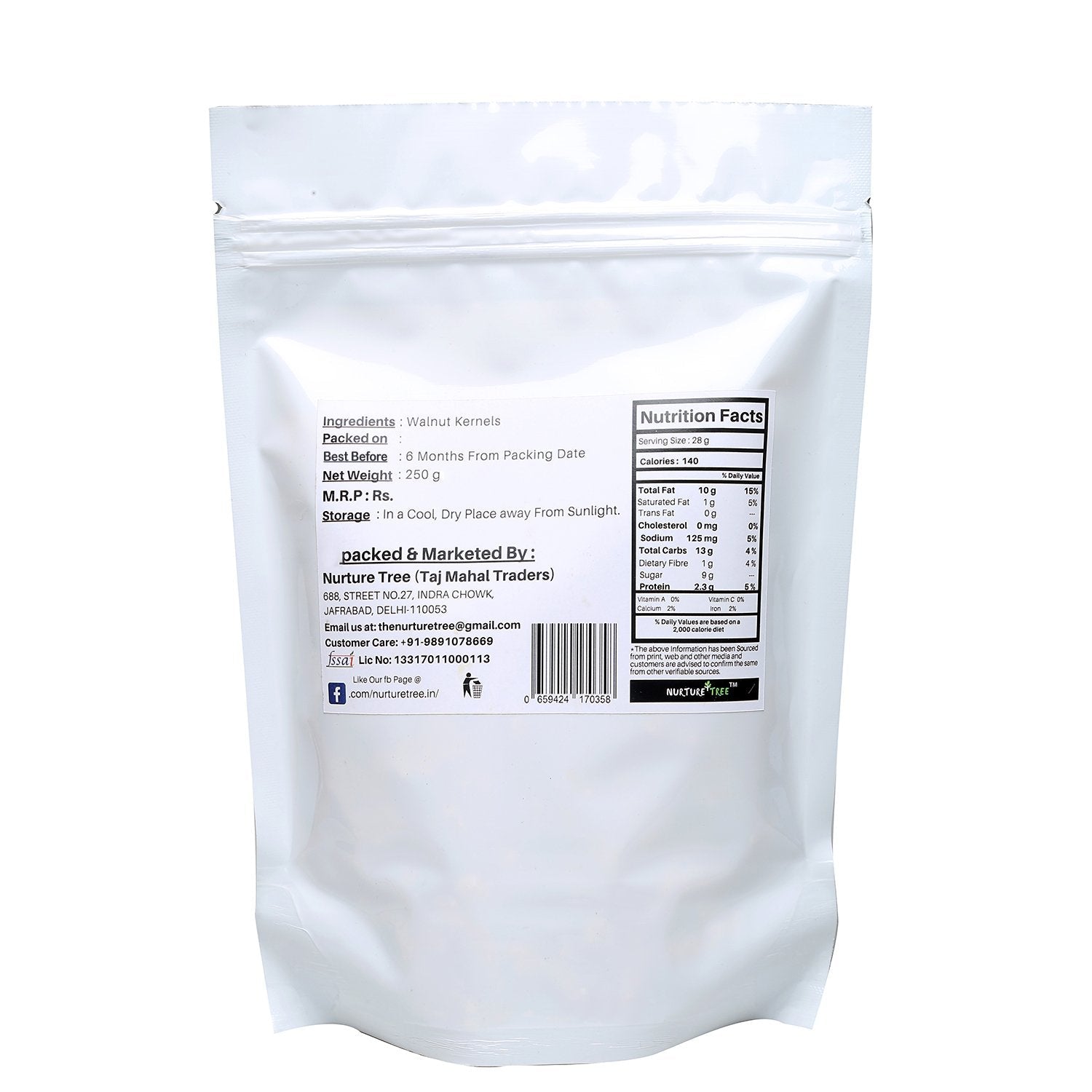 Nurture Tree Premium Walnut Kernels - Nurture Tree