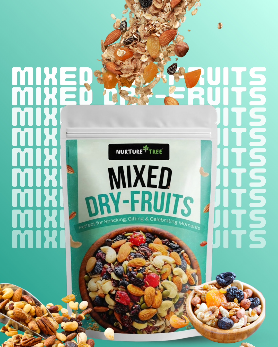 Nurture Tree Mixed Dry Fruits