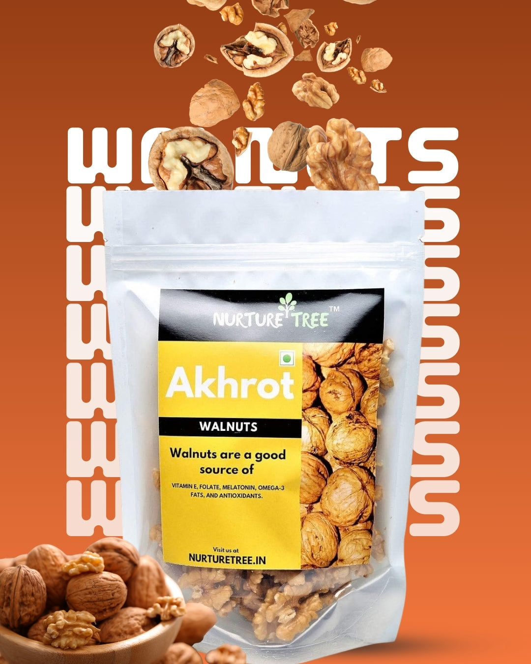Nurture Tree Premium Walnut Kernels