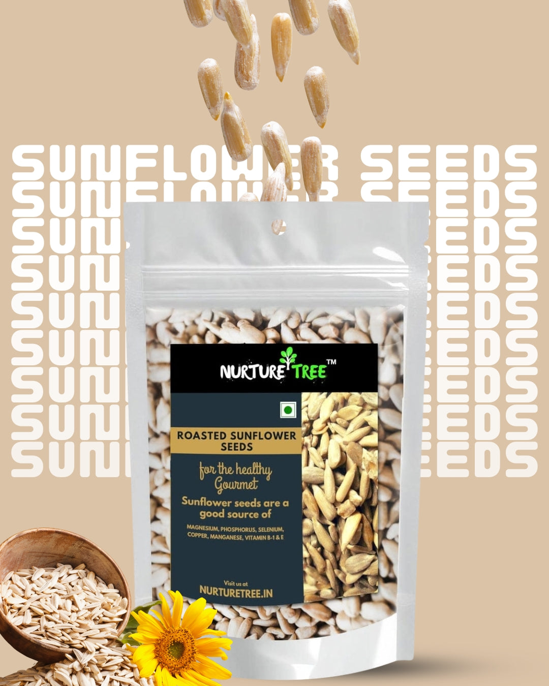 Nurture Tree Premium Raw Sunflower Seeds