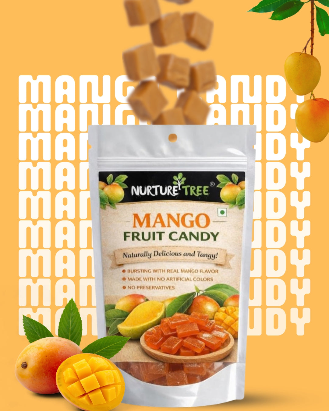 Nurture Tree Premium Mango Fruit Candy