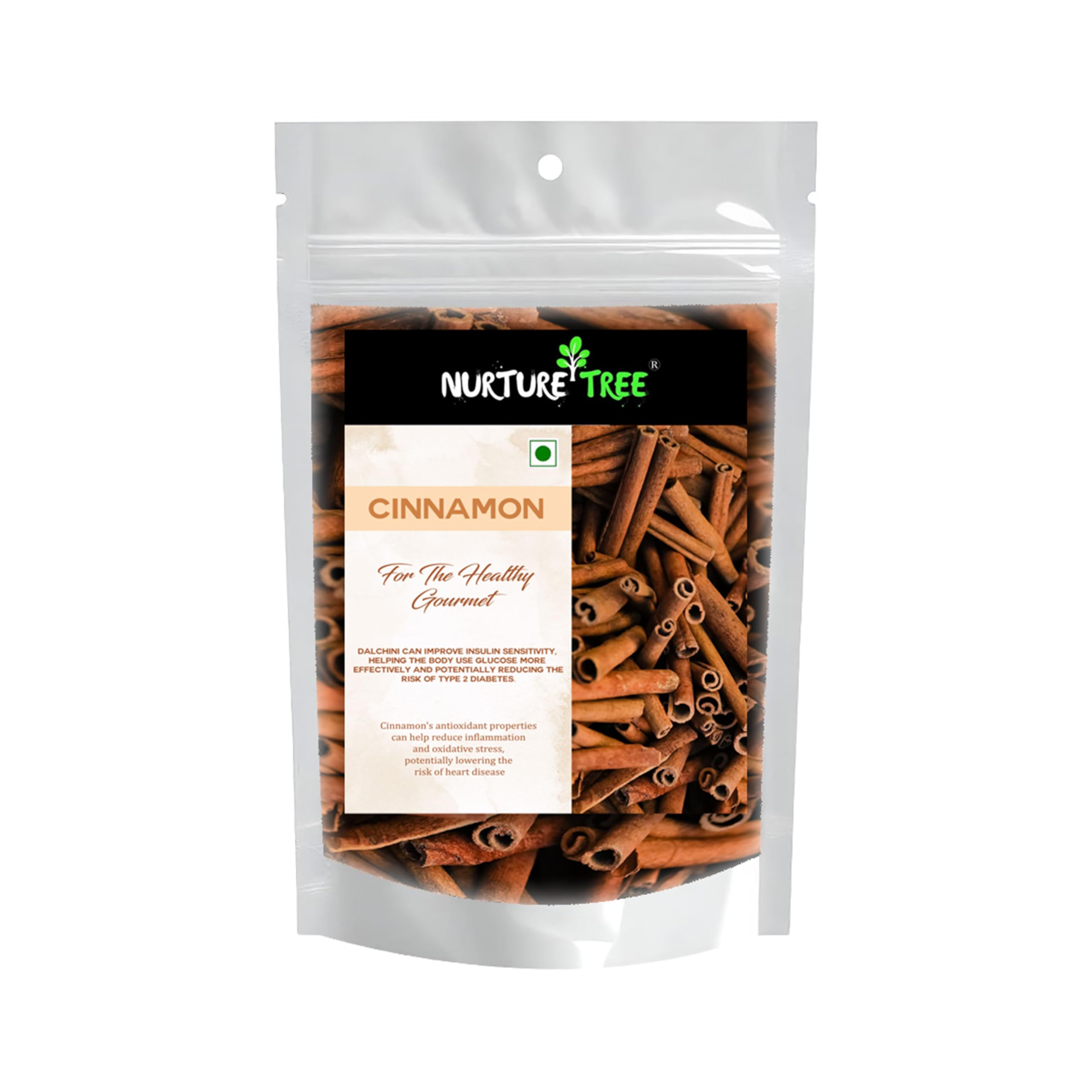 Whole Spices, Seeds & Herbs (100g, Cinnamon Sticks) - Nurture Tree